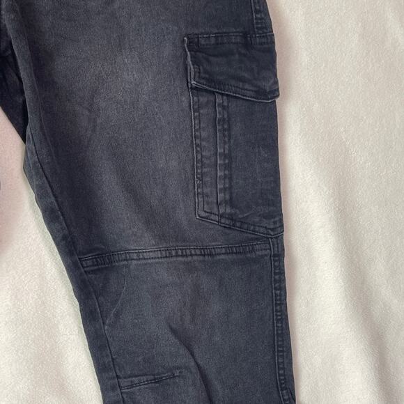 Men's Black Cargo Jeans 34/30 - Picture 3 of 5